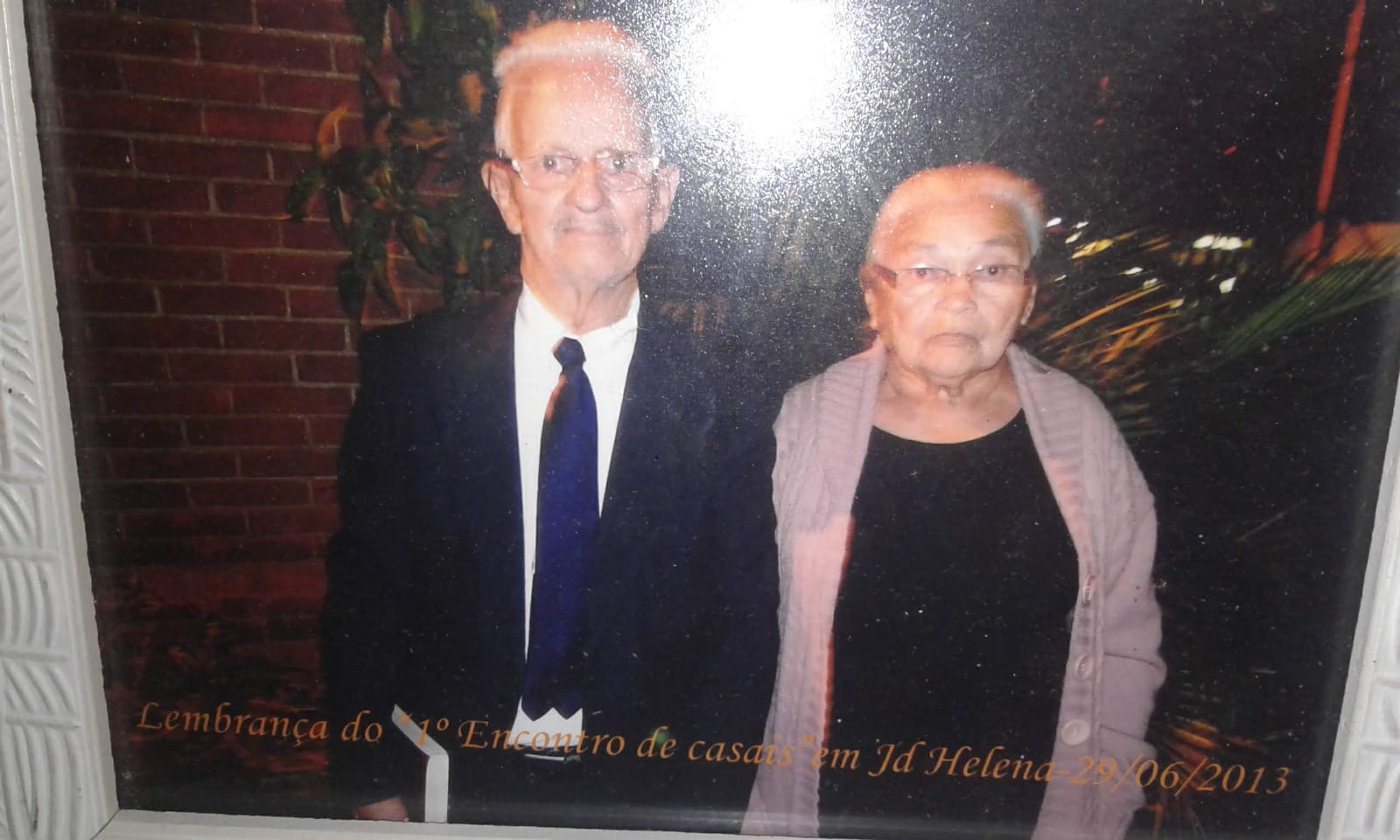 Lembrança do 1º Encontro de Casais em Jd. Helena (2013).