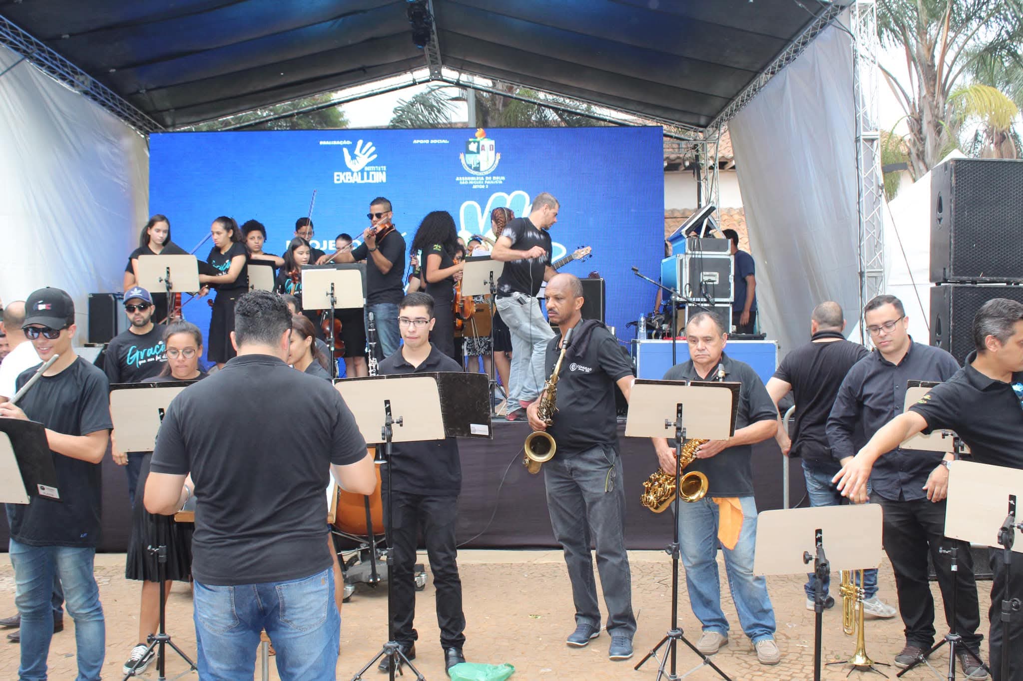 Preparação e Ensaio - Evento do departamento de COMUDAG, 2019