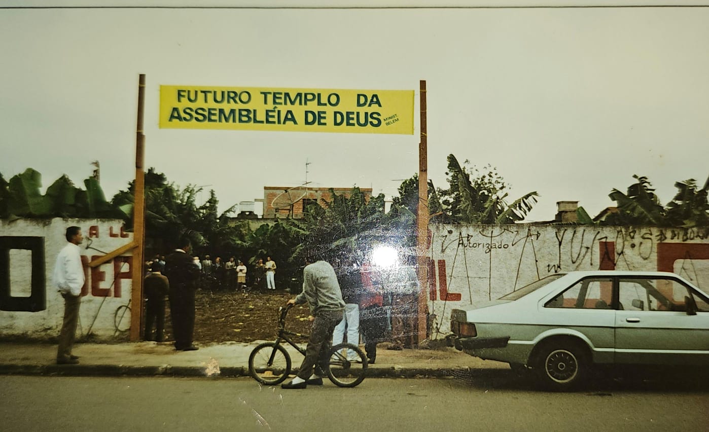 Oração no Terreno - Faixa 'Futuro Templo' 2